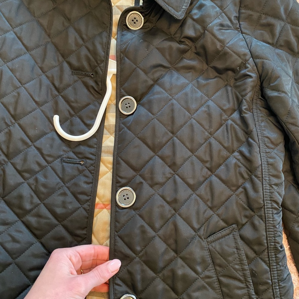 BURBERRY quilted shell jacket - black - Picture 6 of 9